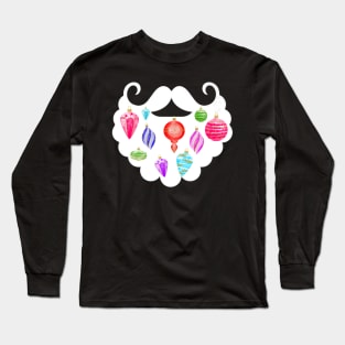 Beard Christmas Long Sleeve T-Shirt